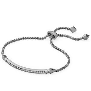 Kendra Scott Ott Hematite Adjustable Bracelet
